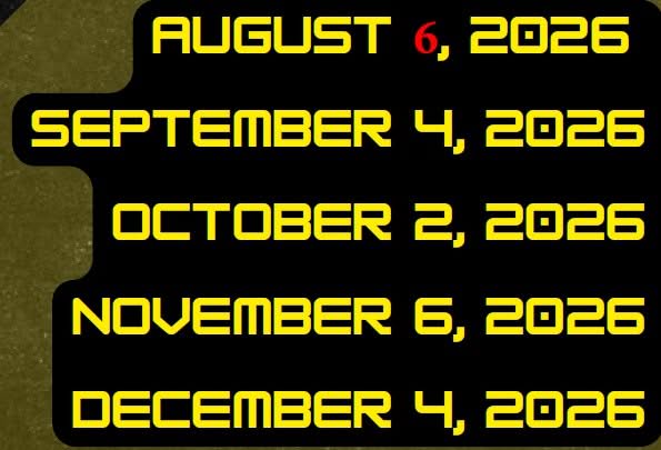 DOT DEADLINES.